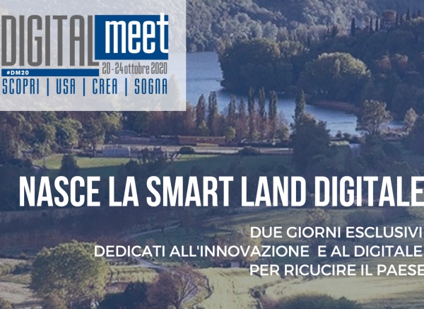 16-17 ottobre 2020 Preopening DigitalMeet a Piediluco e Terni
