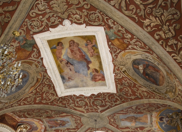 Presentazione al pubblico del restauro delle decorazioni della volta della navata centrale della chiesa di Santa Maria delle Grazie di Terni